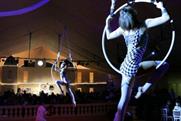 Best Parties Ever's Midnight in Monte Carlo theme features acrobatics