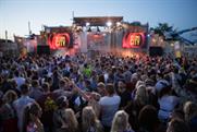 Festival-goers soak up the atmosphere at Desperados' Detonate Moment