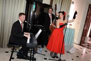 Entertainment at Evolve Events' agency dinner at Kent House