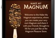 Karmarama's mobile app complements the Magnum face-to-face activity