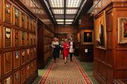 Guests touring Middle Temple's event spaces