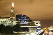 PS Live co-ordinated the projections, which happened in London and Edinburgh