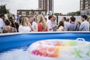 The Roundhouse's summer venue includes a swimming pool