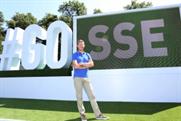 SSE's #GO selfie installation in Glasgow