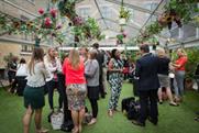 Guests at The Brewery enjoyed hedge men and a live canapé bar