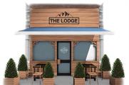 Garcia's latest pop-up, The Lodge