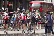 Dave's 'lost' cyclists travelled around London during the Tour de France