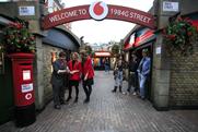 Vodafone's 1984G Street focused on the 1980s in the modern day