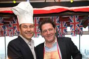 Walkers Crisps' Do Us A Flavour judges David Walliams and Marco Pierre White