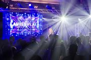 X Factor 2014 contestant Lauren Platt sings to VIP final guests