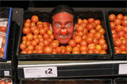 MIC star Spencer Matthews at Sainsbury's Wandsworth amongst the tomatoes