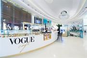 The café serves specially created Vogue cocktails and afternoon tea