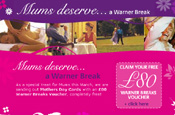 Warner Breaks: Mother's Day campaign
