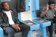 The Sennheiser Blue Lounges feature music by Westfield Presents' artists