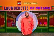 Yinka Ilori used more than 200,000 Lego bricks to create the experience