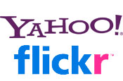 Yahoo and flickr logos