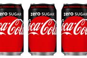 Coca-Cola Zero Sugar: relaunch will be backed by £10m campaign