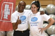 Kriss Akabusi MBE and GB Taekwondo Olympic medalist Sarah Stevenson MBE