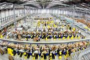 Many of the new Amazon jobs will be in fulfilment centres