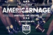 ManCave signs up to sponsor American sports podcast Americarnage
