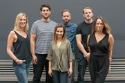 Managing director Lee Avery (centre) is joined by McCormac (left) and the four new recruits