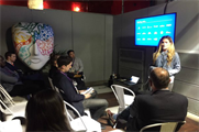 Amplify shared their insights during an experiential huddle 