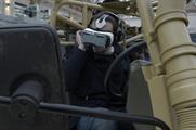 Users experience a live fire experience with Oculus Rift