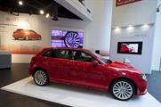 Audi partnered with SOMO to launch the pop-up