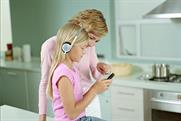 Mothers are increasingly turning to their mobile devices as babysitters 