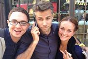 Celeb spot: Richard Bacon gets close attention from Fetch staff