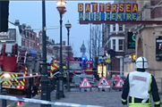 A fire began at the Grade II-listed venue in Battersea last Friday (@kjnorbury)