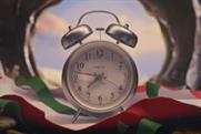 John Lewis: the twin-bell alarm clock as featured in the retailer's Christmas ad