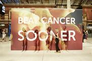 Cancer Research UK uses four cancer survivors for human billboard
