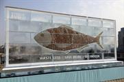 The ice sculpture contains £700 of cash (@AsmitaS21)