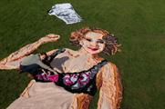 The Pantstallation was unveiled in Greenwich Park