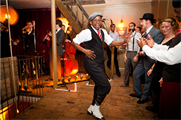 The event featured a swing orchestra and dancers (Kevin Moran Photography)