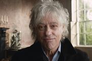 Bob Geldof: stars in Visa campaign