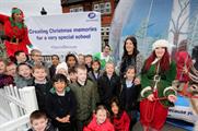 Victoria Road Primary School was surprised with a winter wonderland experience