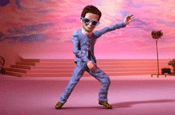 Drench ad...Brains performs dance routine