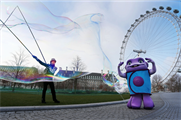 Bubbleman was joined by Dreamworks' Oh