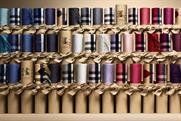 Burberry: continuing to focus on digital marketing initiatives such as its interactive scarf bar
