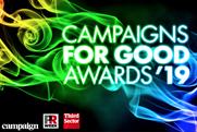Campaigns for Good Awards 2019: judges confirmed as deadline nears