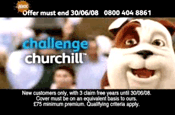 Churchill Insurance...ad broke watchdog's rules