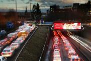 CityScreen Newcastle Central: spans the Bridge Street underpass