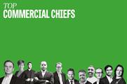 Top commercial chiefs: Williams, Djurdjevic, Bush, Carter, Baughan, Flint, Williams, Patel, Bon, Sangani, Cartwright
