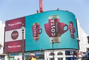 Costa Coffee takes up residence at Coke's Piccadilly Lights space