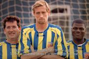 Peter Crouch: stars in ad to promote BT Sport's availability on Virgin Media