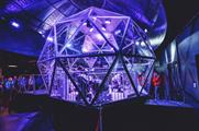 The experience's finale is - of course - the giant glass dome challenge
