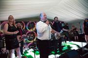 Chief executive Dale Parmenter took to the stage at the birthday event