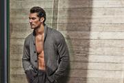 David Gandy: models for M&S clothing campaign